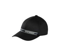 Emporio Armani Uomo Cappellino con strisce del marchio, Nero