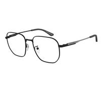 Emporio Armani Uomo EA1159D 3001 Montature da vista Metallo Nero Trasparente Pilot Normale