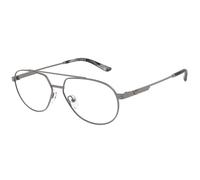 Emporio Armani Uomo EA1165 3003 Montature da vista Metallo Grigio Trasparente Pilot Normale