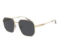 Emporio Armani Uomo EA2154D 301387 Occhiali da sole Metallo Oro Grigio Pilot Normale