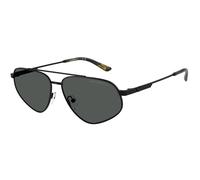 Emporio Armani Uomo EA2156 300187 Occhiali da sole Metallo Nero Grigio Pilot Normale