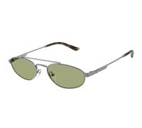 Emporio Armani Uomo EA2157 300382 Occhiali da sole Metallo Grigio Verde Pilot Normale