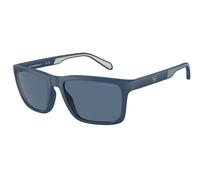Emporio Armani Uomo EA4219 576380 Occhiali da sole Iniettato Blu Blu Squadrata Normale