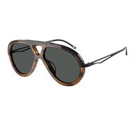 Emporio Armani Uomo EA4242U 621287 Occhiali da sole Acetato Marrone Grigio Pilot Normale