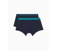 Emporio Armani Uomo Endurance 2-Pack Trunk Blu M, Armani Blu/Armani Bl, M