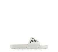 Emporio Armani Uomo Slider Logo, bianca, 46 EU