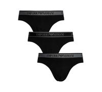 Emporio Armani Uomo Slip da 3 confezioni, Blu