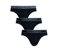 Emporio Armani Uomo Slip da 3 confezioni, Blu