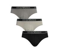 Emporio Armani Uomo Slip da 3 confezioni, Multicolore