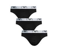 Emporio Armani Uomo Slip da 3 confezioni, Nero