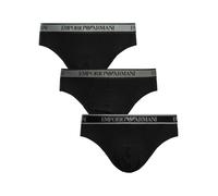 Emporio Armani Uomo Slip da 3 confezioni, Nero
