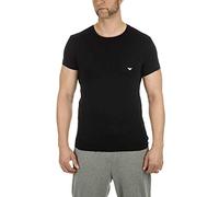 Emporio Armani Uomo T-shirt Iconic Logoband Maglietta, Nero (Black), M