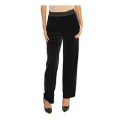 Emporio Armani - Velvet Pants - - Trousers - Donna - Nero - M
