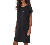 EMPORIO ARMANI Vestaglia Corta da Donna Essential con Borchie, Nera, XL