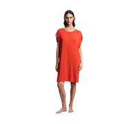 EMPORIO ARMANI Vestaglia Corta da Donna Essential con Borchie, Rosso, XL