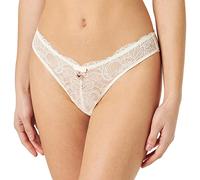 Emporio Armani Women's Eternal Lace Brazilian Brief Mutandine Perizoma, Yogurt, L da Donna