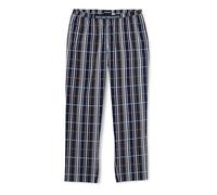 Emporio Armani Yarn Dyed Cotton Pajamas Pants Pajama Bottom, Scozzese Blu, XL Men's