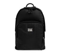 Emporio Armani - Zaino Monogram - - Bags - Uomo - Nero - ONE SIZE
