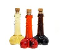 Emporio Enologico Vesuviano Bottiglia Divertente a Forma di Pene da 500Ml con Tappo, Ideale per Addio al Nubilato e Celibato - Bottiglia di Vetro di Alta Qualità per Liquori, Vino, Grappa e Altro