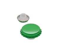 Emporio enologico vesuviano Tappo Corona Gigante 29mm bidule Lungo Confezione 100 Pz (Verde)