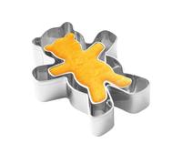 Emporte-Pièce Ours - Moule À Biscuits En Acier Inoxydable, Forme D'Ours Câlin De Dessin Animé Avec Design Précis | Moule De Pâtisserie Pour Biscuits, Gâteaux Et Décoration De Cuisine Maison