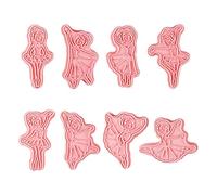 Emporte-pièces danseur,Tampon à Biscuits Ballet Dancer Pour pièce Pour Anniversaire fête des fête à la Mai