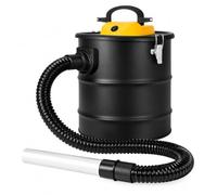 EMPOTEC Aspiracenere Bidone Aspiratore e Soffiatore Turbo Pro 2 in 1-20 litri 1200 Watt - Liquidi, Ceneri, Pulizia Camino e Stufe a Pellet, Dimensioni h36,5xø30cm
