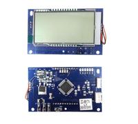 EMPOTEC Display LCD PCB di Ricambio, Compatibile con Stazione Saldante ZD-8917B, Lato Stilo Saldante