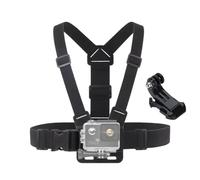 EMPOTEC Imbracatura da Petto per Action Cam GoPro Hero e Similari Accessorio Torace Regolabile + Supporto per Inclinazione Camera