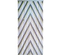 EMPOTEC PZ 1 Tenda Struttura a Piastrine in Plastica per Porte e Finestre da Esternmo Anti Mosche, Zanzare, Insetti, Tende a Caduta Libera Colori e Temi Assortiti (SPINA PESCE, 100X220)
