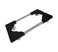 EMPOTEC Supporto Universale per PC Tower Ruote Piroettanti 366°, Carrello Retrattile per CPU Casa e Ufficio da Tavolo per Computer Tower - Dimensioni 23x42 fino a 38x58 h 6,5 Portata 30kg