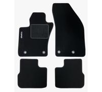 EMPOTEC Tappetini Auto in Moquette per Fiat Tipo 4 Porte dal 2015, Set 4 Pezzi, Nero, con Logo TIPO Ricamato Codice Equivalente Originale 50927902