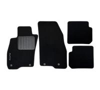 EMPOTEC Tappetini Auto in Moquette, Set 4 Pezzi, Colore Nero, con Logo Ricamato, Antiscivolo, Facili da Pulire, Alta Qualità, MADE IN ITALY (FIAT GRANDE PUNTO)