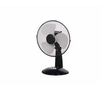 EMPOTEC Ventilatore da Tavolo, Pale 40 cm, 45W, 3 Velocità, Base Oscillante, Nero