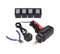 EMPOTEC ZD-8905G Kit Professionale per Saldatura e Riparazione Plastica, Include 200 Punte, Uso Automobilistico, Domestico e Industriale