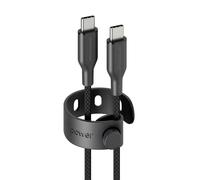 empower by PanzerGlass Racing, Cavo da USB-C a USB-C da 240 W, USB 2.0, 2 m, colore nero