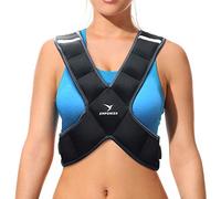 Empower Weighted, Gilet ponderato Donna, Nero, 8lb Vest