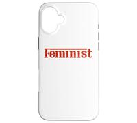 Empowered Women Empower the World - Feminist Statement tees Custodia per iPhone 16 Plus
