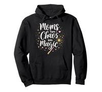 Empowering Moms Strong Mothers Inspiring Genitorialità Viaggio Felpa con Cappuccio