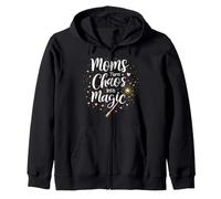 Empowering Moms Strong Mothers Inspiring Genitorialità Viaggio Felpa con Cappuccio