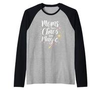 Empowering Moms Strong Mothers Inspiring Genitorialità Viaggio Maglia con Maniche Raglan