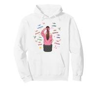 Empowering Women Positive Affirmation Self Love Graphic Felpa con Cappuccio