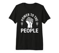 Empowerment Equality Quote Simple Power To The People Maglietta Premium