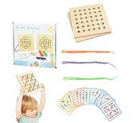 Empowers Individual Learning: Threading Toy encourages hands-on explorat