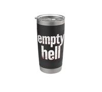 Empty Hell - Christian Faith Bold Gospel Evangelism Bicchiere termico in acciaio inox doppia parete