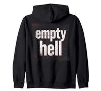 Empty Hell - Christian Faith Bold Gospel Evangelism Felpa con Cappuccio