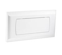 Empyreal Placca di Comando per Cassetta WC, con Set di Leve di Scarico e Viti di Installazione, Compatibile con Geberit 200F, 115222111,340 x 185mm, 1 Pezzo(Bianco)