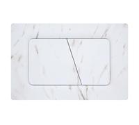 Empyreal Placca di controllo, pezzi di ricambio per cassetta di scarico, modelli precedenti Placca di controllo per Geberit Sigma01 UP320&300, Doppio scarico (Bianco-Y1)
