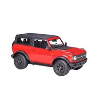 EMRGAZQD Veicoli a Motore in Scala 1:18 for Ford Bronco Wildtrak 2021 Pressofuso In Lega Di Auto Scala Modello Di Auto Costruire Una Collezione Di Auto Museo Modello di Auto Replica(Red)