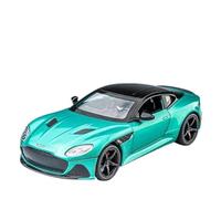EMRGAZQD Veicoli a Motore in Scala 1:22 for Simulazione di Un Modello di Auto in Lega di Zinco for Aston Martin DBS Modello in Metallo, Decorazione for La Casa Modello di Auto Replica(Green)